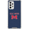 University of Mississippi Ole Miss Blue Galaxy A53 5G Clear Case