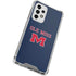 University of Mississippi Ole Miss Blue Galaxy A53 5G Clear Case