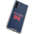 University of Mississippi Ole Miss Blue Galaxy A54 5G Clear Case