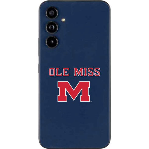 University of Mississippi Ole Miss Blue Galaxy A54 5G Skin
