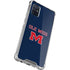 University of Mississippi Ole Miss Blue Galaxy A71 5G Clear Case