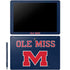 University of Mississippi Ole Miss Blue Galaxy Book 12in Skin