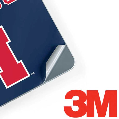 University of Mississippi Ole Miss Blue Galaxy Book 12in Skin