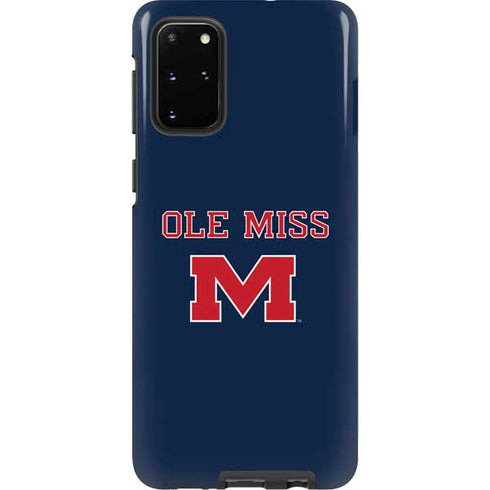 University of Mississippi Ole Miss Blue Galaxy S20 Plus Pro Case