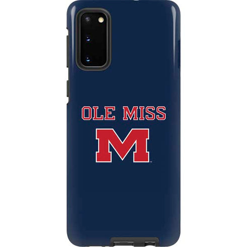 University of Mississippi Ole Miss Blue Galaxy S20 Pro Case