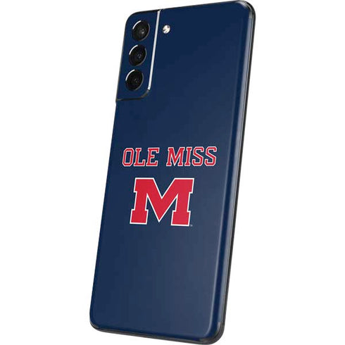 University of Mississippi Ole Miss Blue Galaxy S21 Plus 5G Skin