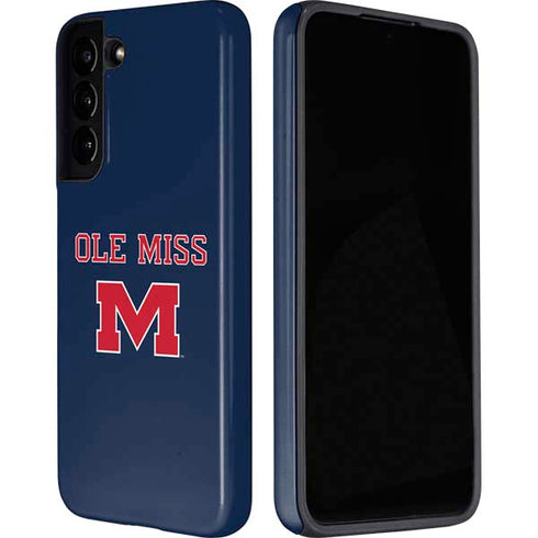 University of Mississippi Ole Miss Blue Galaxy S22 Plus Pro Case