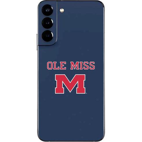University of Mississippi Ole Miss Blue Galaxy S22 Plus Skin