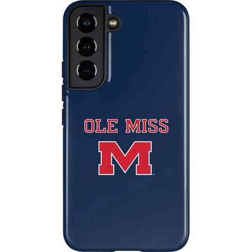 University of Mississippi Ole Miss Blue Galaxy S22 Pro Case