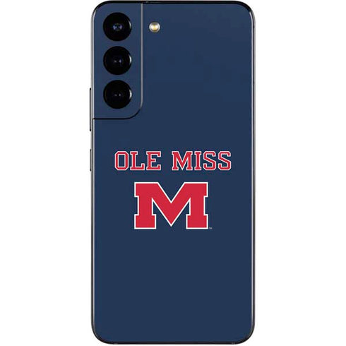 University of Mississippi Ole Miss Blue Galaxy S22 Skin