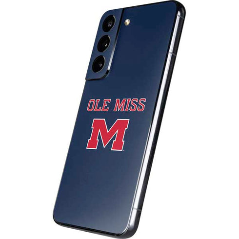 University of Mississippi Ole Miss Blue Galaxy S22 Skin