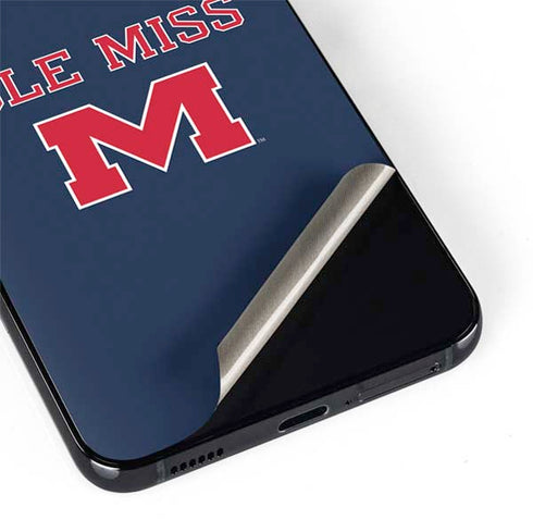 University of Mississippi Ole Miss Blue Galaxy S22 Skin