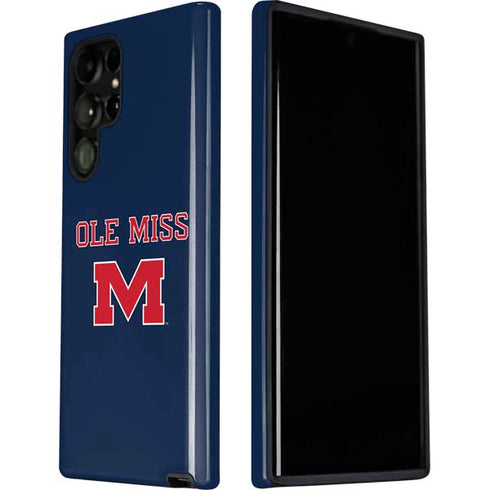 University of Mississippi Ole Miss Blue Galaxy S22 Ultra Pro Case