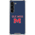 University of Mississippi Ole Miss Blue Galaxy S23 Clear Case