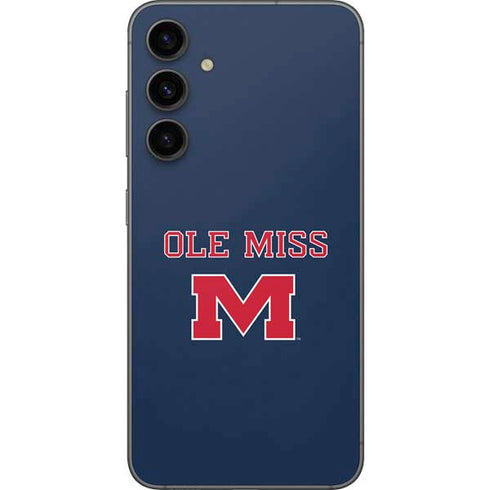 University of Mississippi Ole Miss Blue Galaxy S23 FE Skin