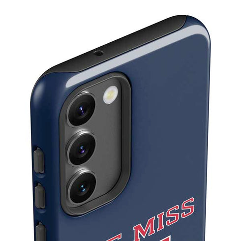 University of Mississippi Ole Miss Blue Galaxy S23 Plus Pro Case
