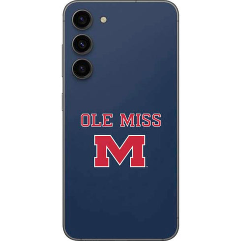 University of Mississippi Ole Miss Blue Galaxy S23 Plus Skin
