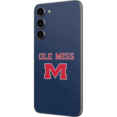 University of Mississippi Ole Miss Blue Galaxy S23 Plus Skin