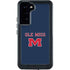 University of Mississippi Ole Miss Blue Galaxy S23 Plus Waterproof Case