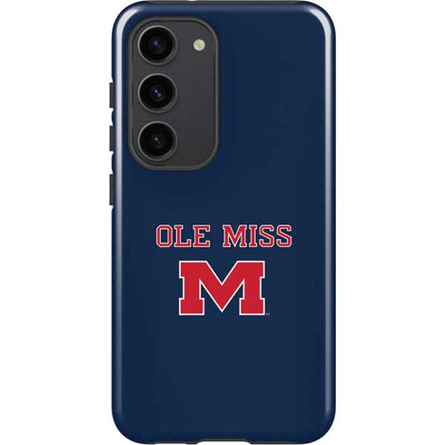 University of Mississippi Ole Miss Blue Galaxy S23 Pro Case