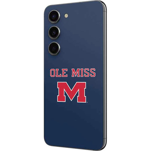 University of Mississippi Ole Miss Blue Galaxy S23 Skin