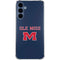 University of Mississippi Ole Miss Blue Galaxy S24 Clear Case
