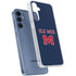 University of Mississippi Ole Miss Blue Galaxy S24 Clear Case