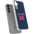 University of Mississippi Ole Miss Blue Galaxy S24 Plus Clear Case
