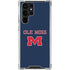 University of Mississippi Ole Miss Blue Galaxy S24 Ultra Clear Case
