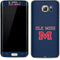 University of Mississippi Ole Miss Blue Galaxy S7 Edge Skin