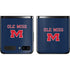 University of Mississippi Ole Miss Blue Galaxy Z Flip Skin
