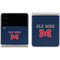 University of Mississippi Ole Miss Blue Galaxy Z Flip3 5G Skin