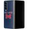 University of Mississippi Ole Miss Blue Galaxy Z Fold4 5G Skin