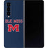 University of Mississippi Ole Miss Blue Galaxy Z Fold4 5G Skin
