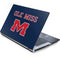 University of Mississippi Ole Miss Blue Generic Laptop Skin