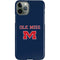 University of Mississippi Ole Miss Blue iPhone 11 Pro Lite Case