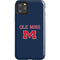 University of Mississippi Ole Miss Blue iPhone 11 Pro Max Impact Case