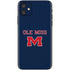 University of Mississippi Ole Miss Blue iPhone 11 Skin