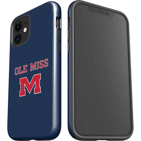 University of Mississippi Ole Miss Blue iPhone 12 Impact Case