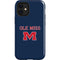 University of Mississippi Ole Miss Blue iPhone 12 Mini Impact Case