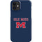 University of Mississippi Ole Miss Blue iPhone 12 Mini Lite Case
