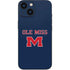University of Mississippi Ole Miss Blue iPhone 13 Mini Skin