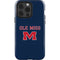 University of Mississippi Ole Miss Blue iPhone 13 Pro Impact Case