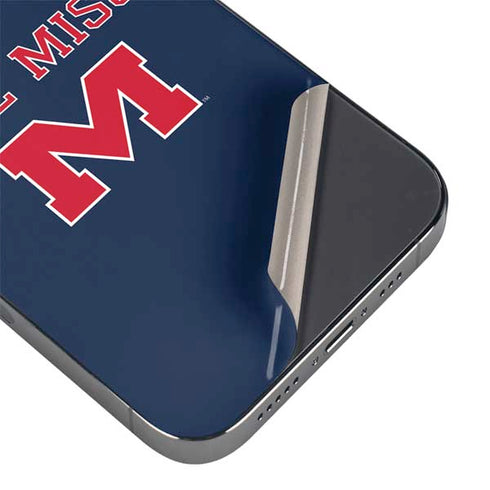 University of Mississippi Ole Miss Blue iPhone 13 Pro Skin