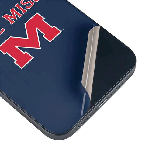 University of Mississippi Ole Miss Blue iPhone 13 Skin