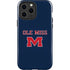 University of Mississippi Ole Miss Blue iPhone 15 Pro Max Impact Case