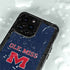 University of Mississippi Ole Miss Blue iPhone 14 Pro Max Waterproof Case