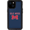University of Mississippi Ole Miss Blue iPhone 15 Waterproof Case