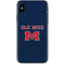 University of Mississippi Ole Miss Blue iPhone XS Max Skin