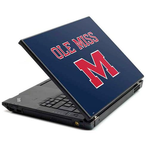 University of Mississippi Ole Miss Blue Lenovo T420 Skin